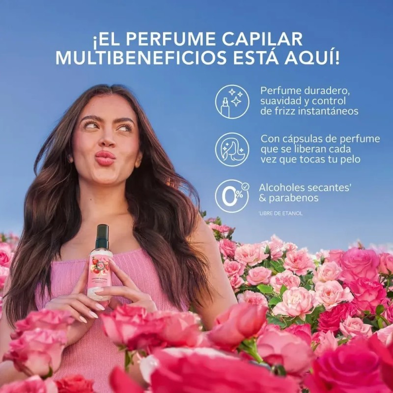 Kit Herbal Essences Vibras Rosa Mosqueta 5 Pzs