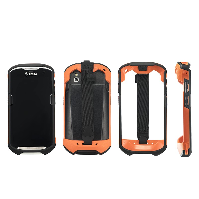 Protective Cover Case Rugged Boot with Hand Strap for Zebra