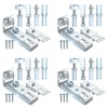 Bi-fold Door Hardware Repair Kit - 4 Pack Closet Door