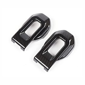 Riloer 1 For 2018-2021 J-Jeep Wrangler Jl Jlu Jt Car Hood Latch Trim Cover (Carbon/Red/Green)