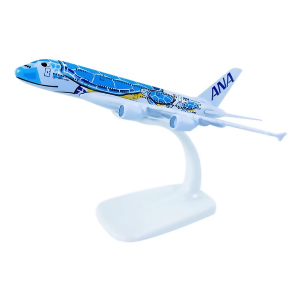 1/500 Scale Alloy ANA Sea Turtle Paint Airbus A380 Model
