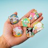 9pcs Cute Kitty Style Enamel Lapel Pins Kitty Cat Brooch
