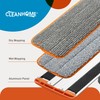 CLEANHOME Microfiber Mop Floor Dust Mop with Extendable Long Handle,