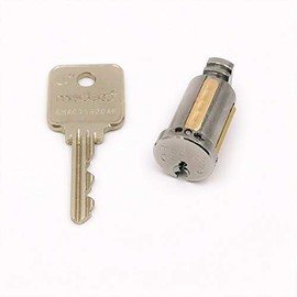 Medeco Removable Plug Cylinder Lock with 1 Key (Keyed-Alike)