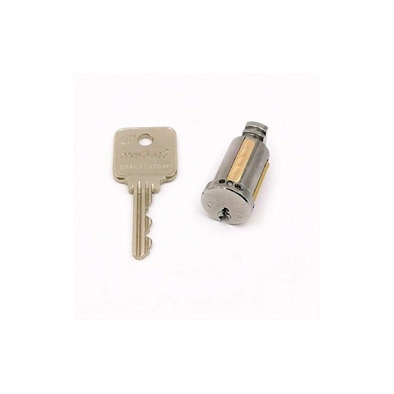 Medeco Removable Plug Cylinder Lock with 1 Key (Keyed-Alike)