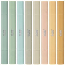 BLIEVE BLIEVE- Aesthetic Bible Highlighters No Bleed Through Assorted Colors, Cute Highlighter Dual Tip For Journaling Supplies And School Accessories, Bible Highlighters And Pens No Bleed (BOHO EARTH)