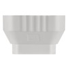 VYH 3x4 to 2x3 Gutter Downspout, Downspout to Downspout Adapter