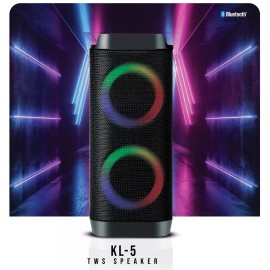 TopTech LOUD BLUETOOTH SPEAKER Portable Wireless Boombox Aux Rechargeable Stereo System