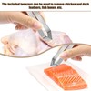 CNQLIS Lung Remover Tool for Easy Evisceration of Poultry Lungs