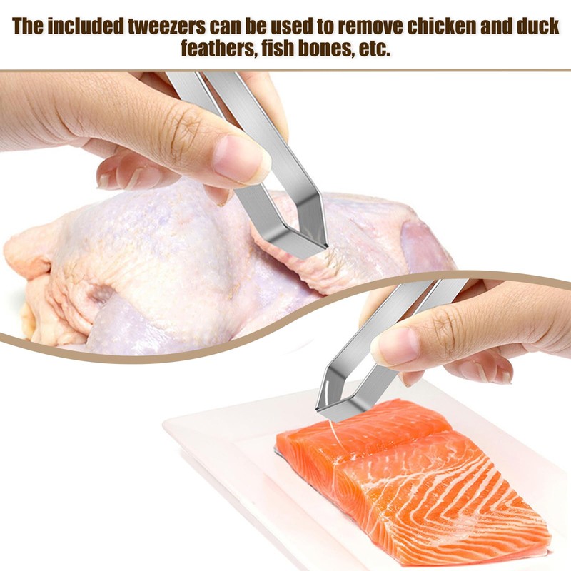 CNQLIS Lung Remover Tool for Easy Evisceration of Poultry Lungs