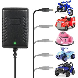 6V Battery Charger for Kids Ride On Toys Car 6v Charger for Best Choice Products Kidzone Bumper Car Kid Trax Toddler Quad ATV Electric Car Charger