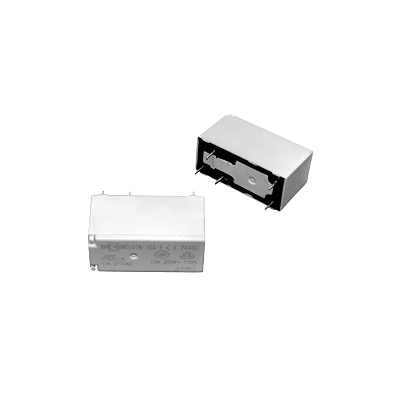 Printrelais 24V Song Chuan 507N-1CC-F-CE 24VDC 24VDC 17A 250V Change
