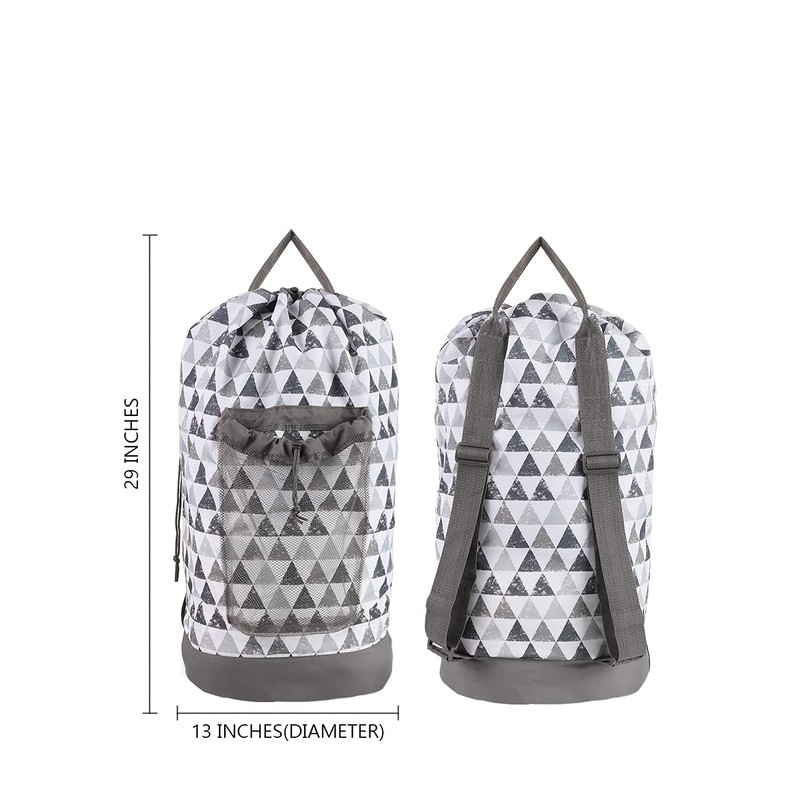 Dalykate Backpack Laundry Bag, Laundry Backpack with Shoulder Straps and