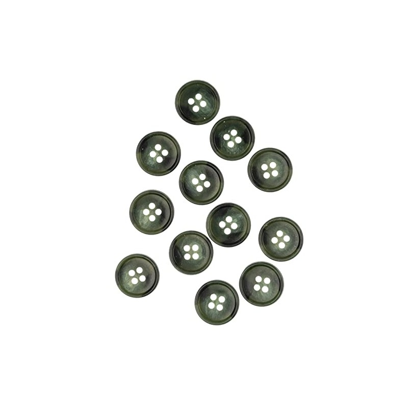 Mibo Buttons & Accessories 12pcs Urea Imitation Horn Suiting &