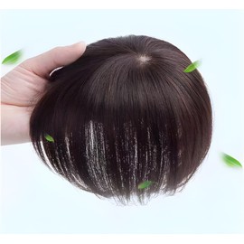 Respect for the Aged Day, Gift for Moms, Point Wig, Gray Hair, Thin Hair Hidden, Hair Whole Hiding, Bald Hiding, Partial Wig, Human Hair, Hairpiece Han, Bun Wig, Bunting Wig, Hair Pieces Top Wig, Hair