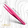 By MILLY Pointed Tweezers | High Carbon Stainless Steel Needle