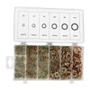 800 Piece Spring Ring Assortment for M3/M4/M5/M6/M7/M8 Spring Steel Pin