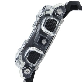 Casio G-Shock GA-100SKC-1A G-Shock GA-100 Series Watch, Watch, Men's, Black, Skeleton, Silver, Camouflage, Parallel Imported