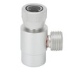 CO2 Refilling Adapter CGA320//TR21-4 Soda Valve Connector ASA Accessories Silver