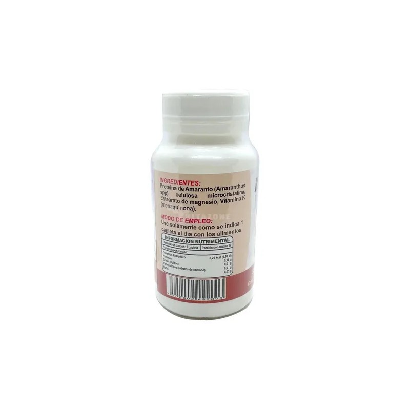 Vitamina K Riket Natural 30 Capletas Sabor Sin Sabor