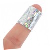 WHAMVOX 100pcs Glitter Strips Portable Care Stickers Convenient Protector for