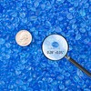Keedolla 0.5 Lb Blue Glass Aquarium Rocks Fish Tank Gravel