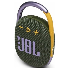 JBL 2 Pack Clip 4 Waterproof Wireless Audio Bluetooth Speaker Bundle (Green)
