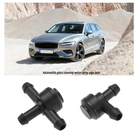 eMagTech 2PCS Car Windshield Washer Check Valve 2 Way & 3 Way Connector 9178897 31391513 Compatible with C30 C70 C70 S40 S60 S70 S80 V50 V70 XC60 XC70 XC90