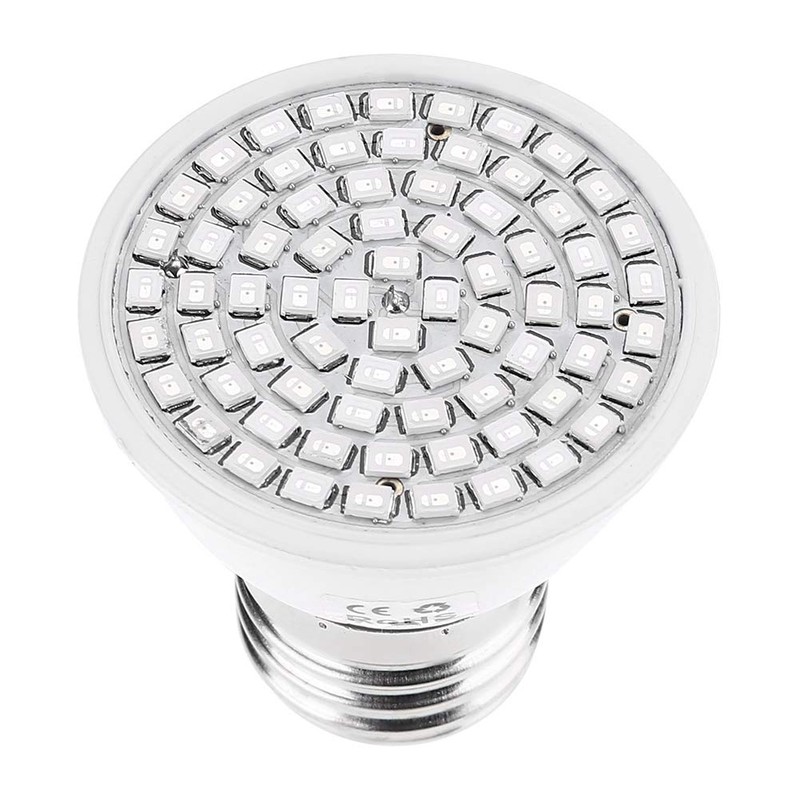Fdit E27 36W AC 220V 72 LEDs Hydroponic Grow Lamp