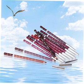 Ipetboom 24 Pcs Professional Lip Liner Set Brown Lip Liner Pencils Pencil Pack Random Color