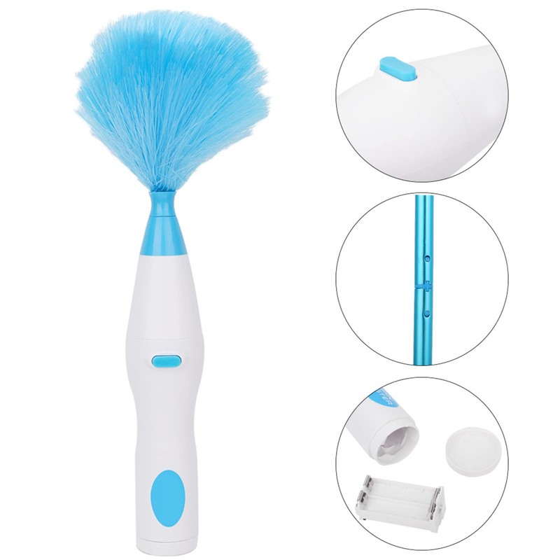 Topyond 180° Bendable Electric Duster Versatile Cleaning Tool for Blinds