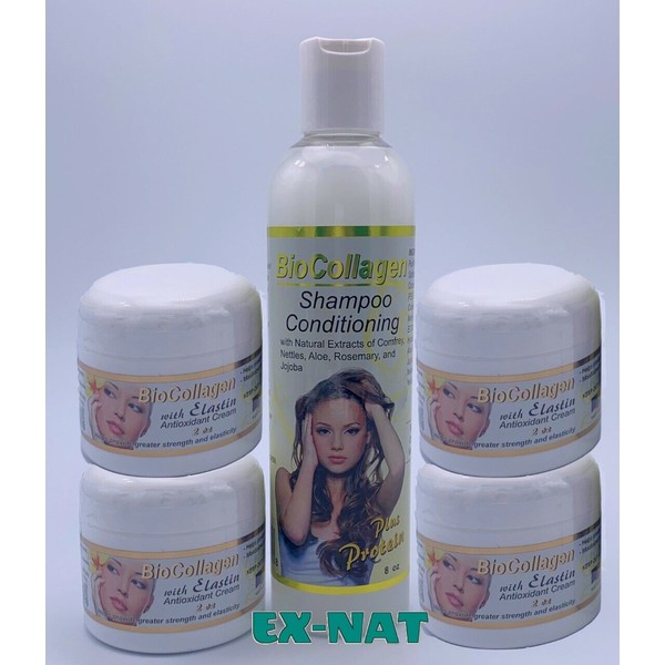 BioCollagen Age Collagen Hair Shampoo Conditioning & Cream Eterna Bio Collagen