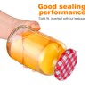Angoily 40 Pcs 63 mm Mason Jar Lids, Leak Proof