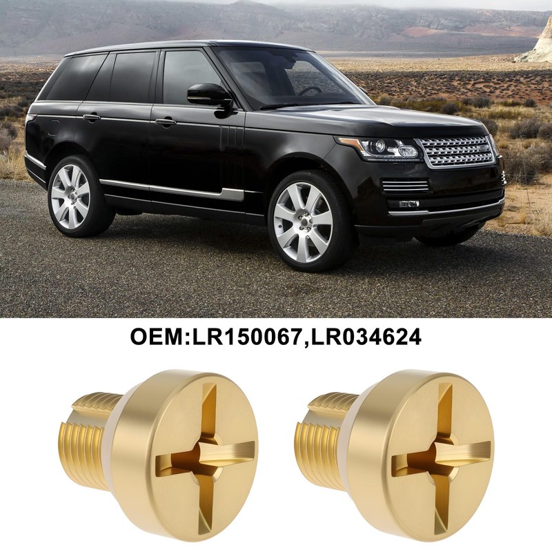 LT Easiyl 2PCS Brass Coolant Radiator Bleed Screw LR150067 LR034624