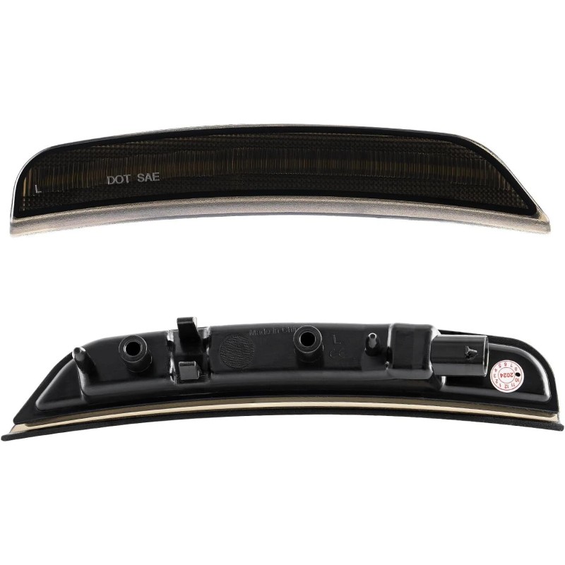 SP Smoked Lens White LED Front Bumper Side Marker Light