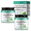 Yecuce Non Fluoride, Hydroxyapatite,Whitening Toothpaste -Freshens Breath, FightsPlaque-CocoMint Jasmine Neem,