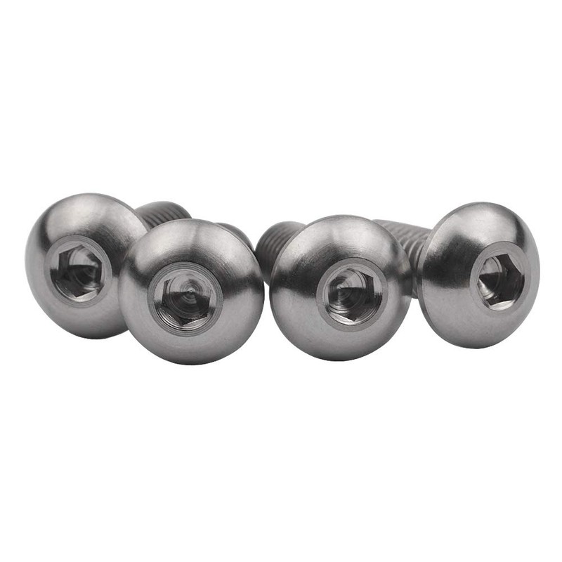 Ruifu Bicycle Bottle Cage Titanium Alloy Bolts ISO7380 M5x8mm M5x10mm