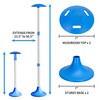 NEXCOVER Boat Cover Support Pole Adjustable, Valued 2 Pack, Telescoping