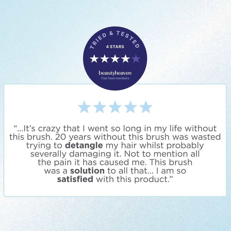 Lady Jayne Maple Wood Paddle Brush - Soothe & Detangle