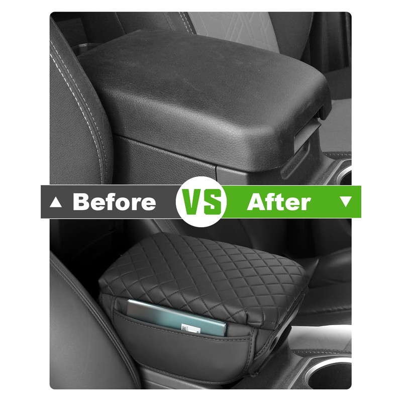 TBHOO Center Console Cover for 2023 Toyota Tacoma 2016-2022 Armrest