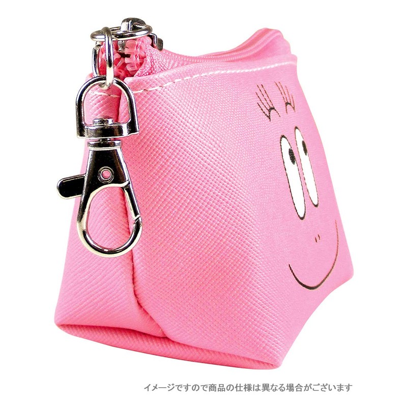 Tees Factory BP-5533623FC Triangular Mini Pouch Barbapapa Face 2.0 x