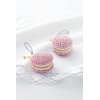 Panami Macaron Coin Case Kit Metallic Yarn Eight Pink CO-4