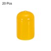 MECCANIXITY 20pcs 1/2 inch(12mm) Rubber End Caps Cover PVC Vinyl