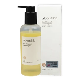 Limpiador Facial Coreano En Aceite De Arroz, About Me, 195ml
