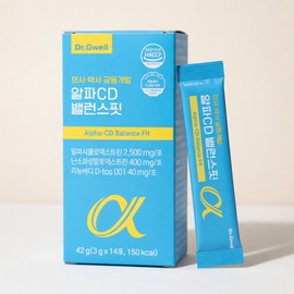 Dr. Gwell Alpha CD Balance Fit 14 packs 1 / 닥터지웰 알파CD 밸런스핏 14포 1개