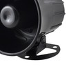 uxcell DC 12V 15W Car Security Alarm Siren Horn Black