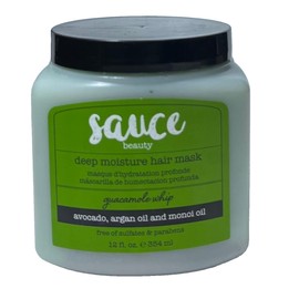 Sauce Beauty Deep Moisture Hair Mask GUACOMOLE WHIP 12 oz (084)