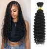 XGY Hair Black Braiding Hair For Boho Braids 100g Deep