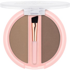 Essence Brow Powder Duo Set, 01 Light - Blond tot lichtbruin haar met een warme of koele ondertoon.