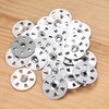 100 Pcs Easy Fix Washers, 35mm Diameter Galvanised Steel Fixing